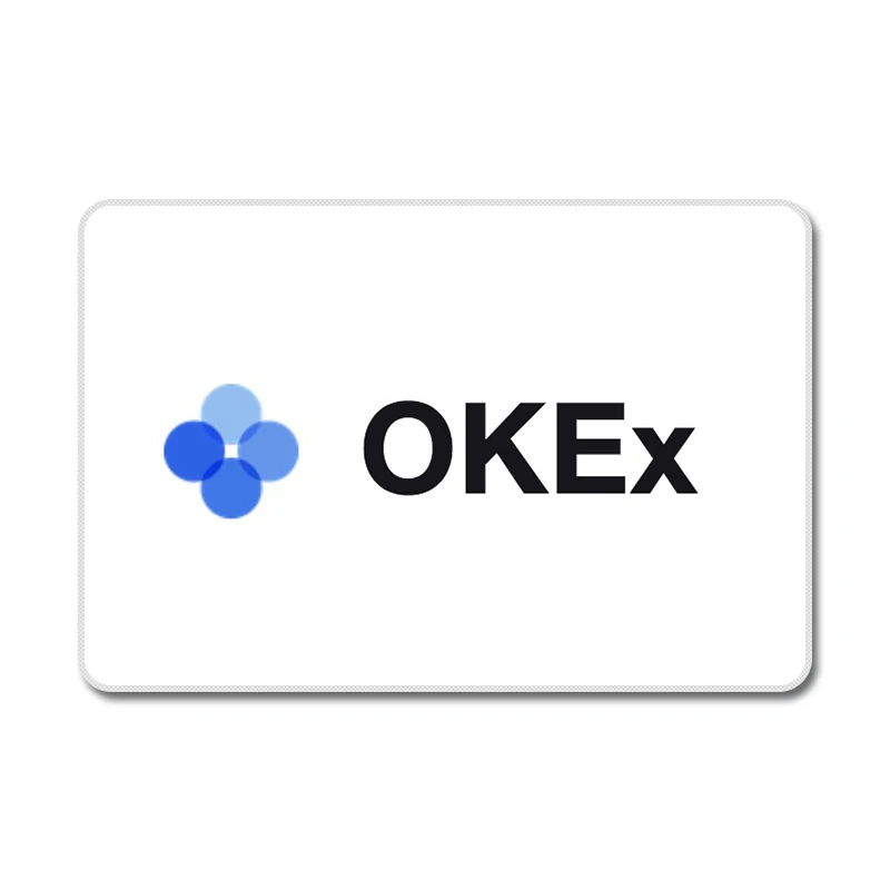 Коврик для мыши Binance OKEX DOBI BW эфириум Биткоин ноутбука | Компьютеры и офис