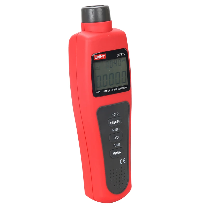 UNI-T UT371/UT372 Тахометр бесконтактный фотоэлектрический цифровой тахометр/прибор