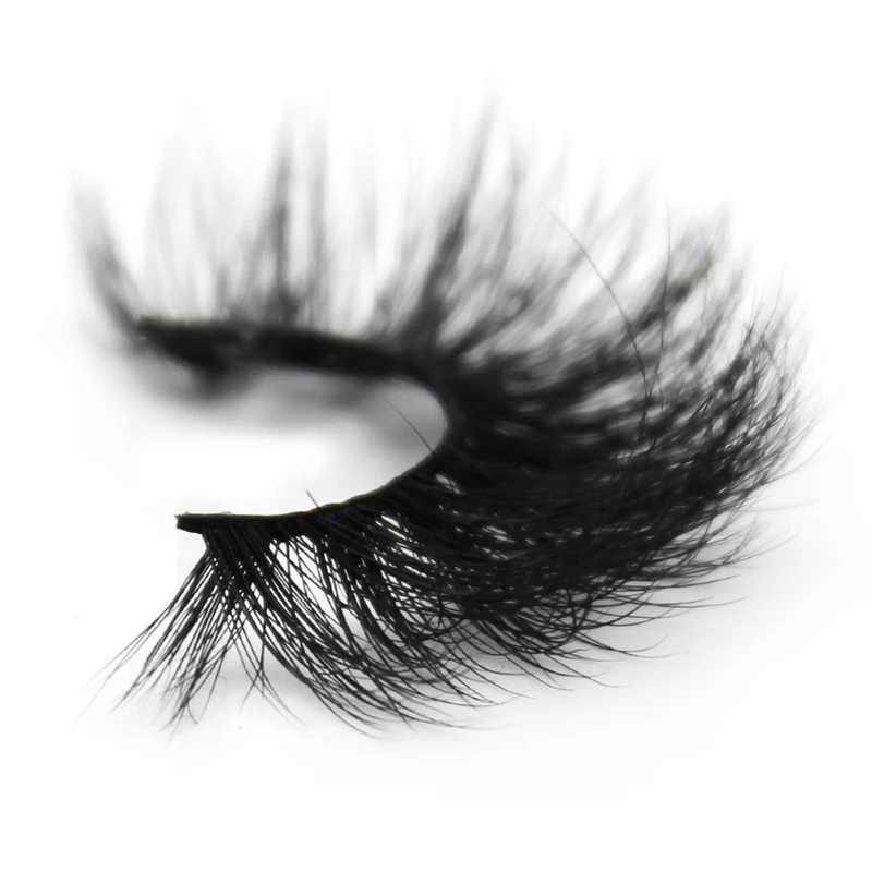 A064 3D норки ресницы V образный крест крылатые lashes Макияж глаза кошки Поддельные