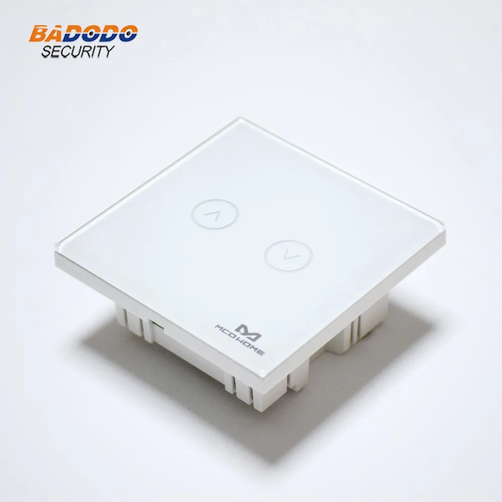 Z WAVE плюс MCO дома Стекло сенсорный затвор C321 для управления жалюзи рольставни