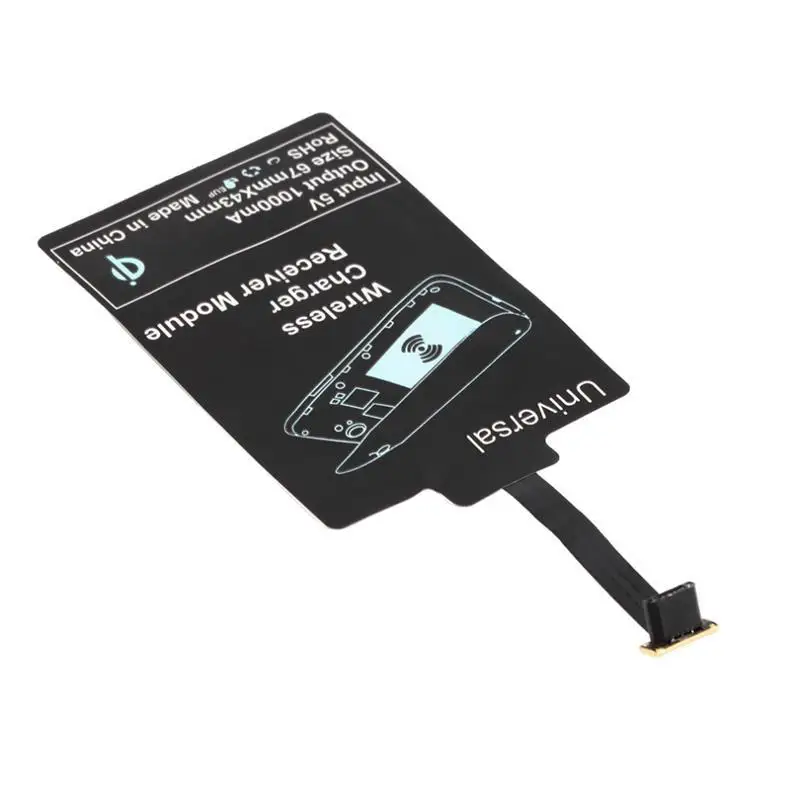 Universal Qi Wireless Charger Receiver Inductive Coil Receptor Module For Micro USB Android CellPhone | Мобильные телефоны и