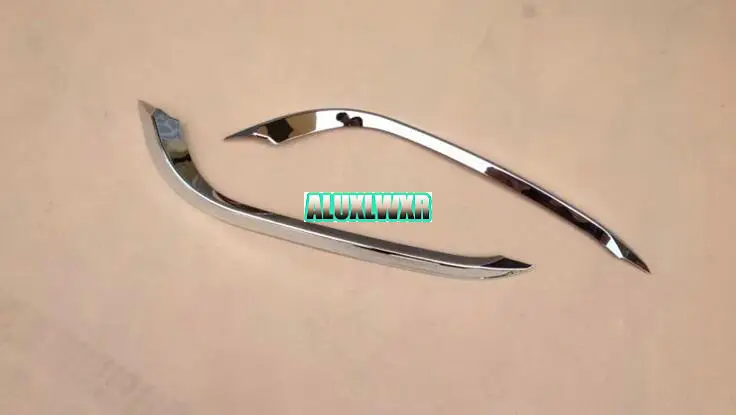 Авто-Стайлинг передняя противотуманная фара рамка Модифицированная голова туман светильник декоративная крышка для JAC S3 Аксессуары Abs хромированные 2 шт./компл