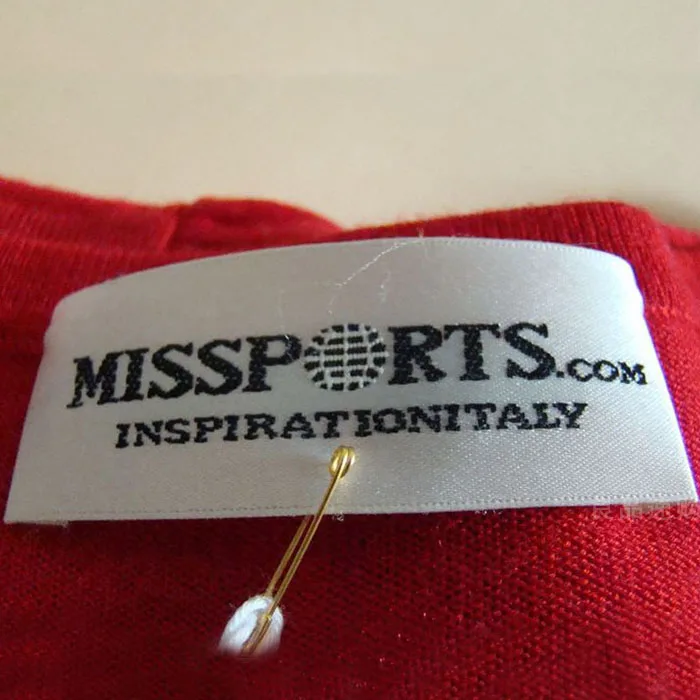 Метка для одежды на заказ, ярлык для обуви с логотипом бренда, этикетки для одежды, метка с инструкцией по стирке.