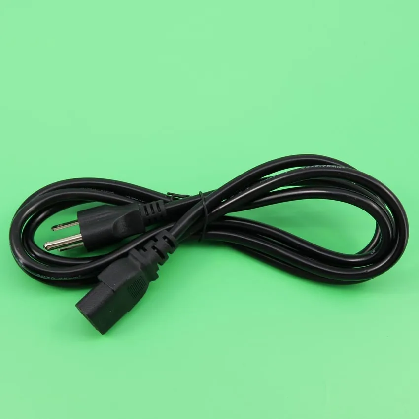 Юйси 3-зубец разъем переменного тока Кабель питания свинцовый Шнур адаптер