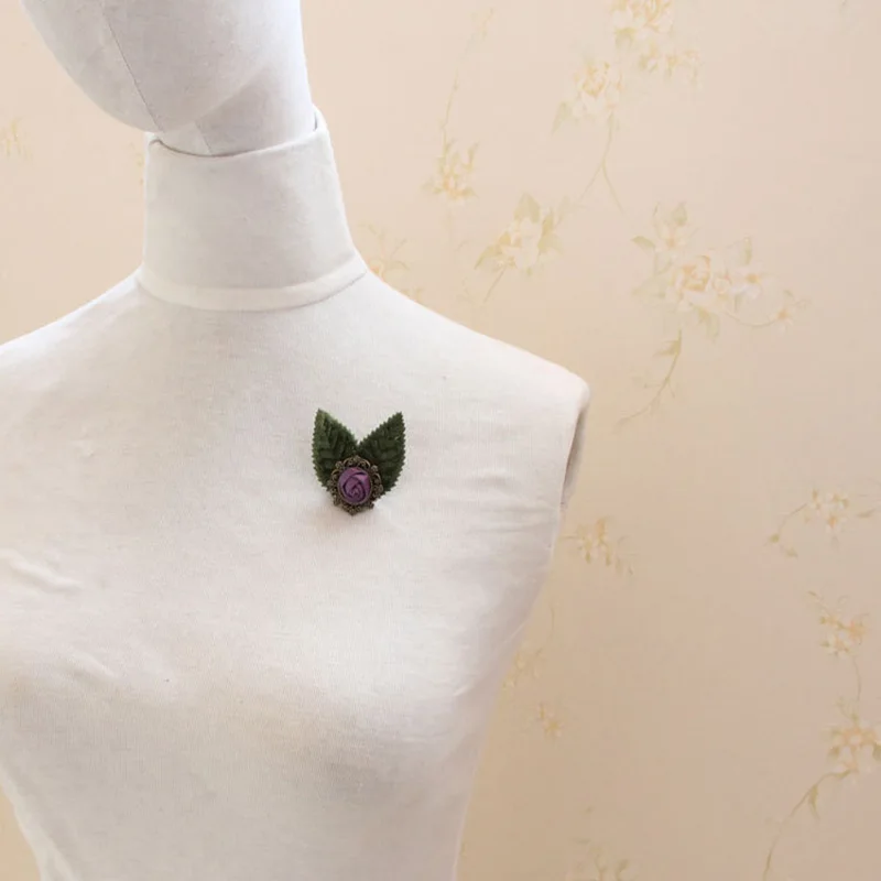 1 шт. ретро-брошь в виде листьев | Дом и сад