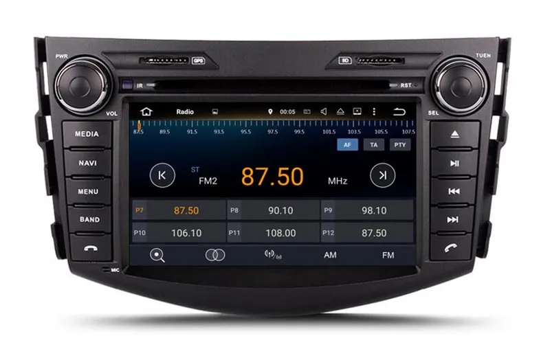 7 &quotавтомобильный dvd плеер на основе android с BT GPS WIFI аудио Радио стерео