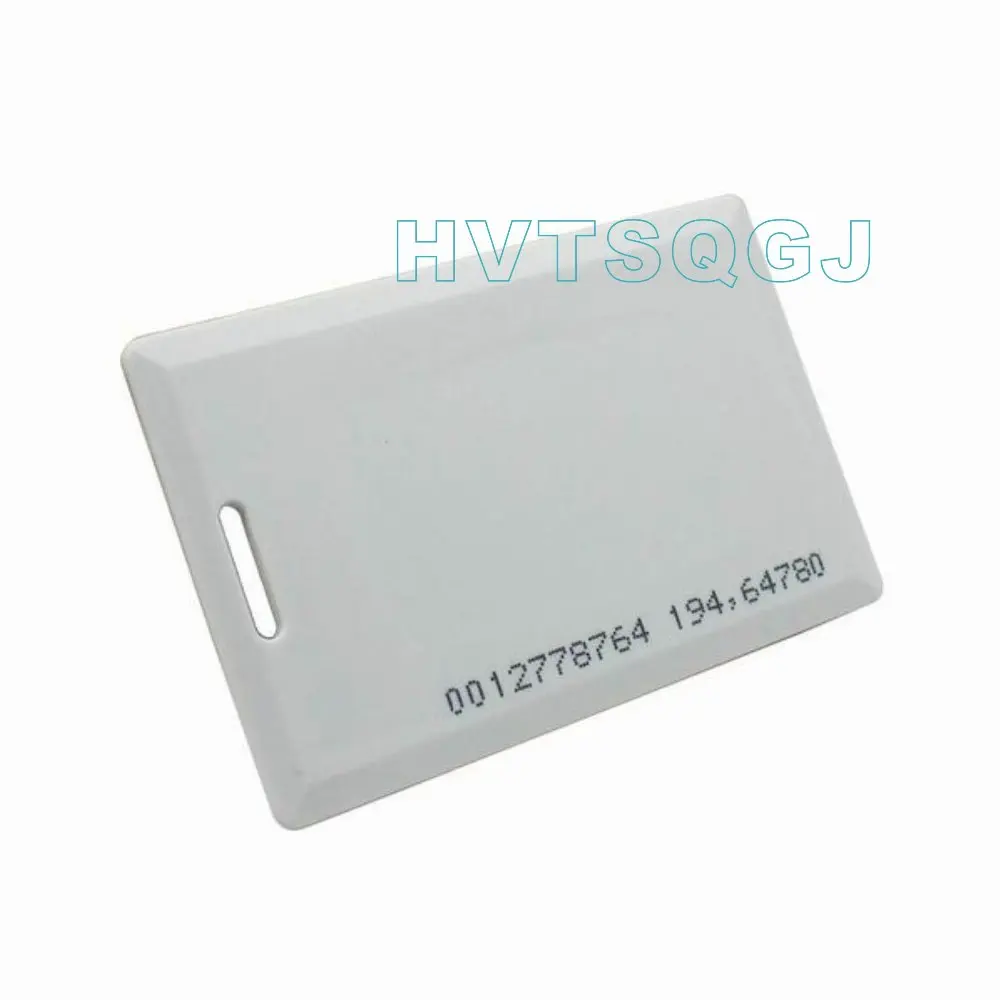 

50pcs/lot RFID smart card ID thick card for access control system Free shipping