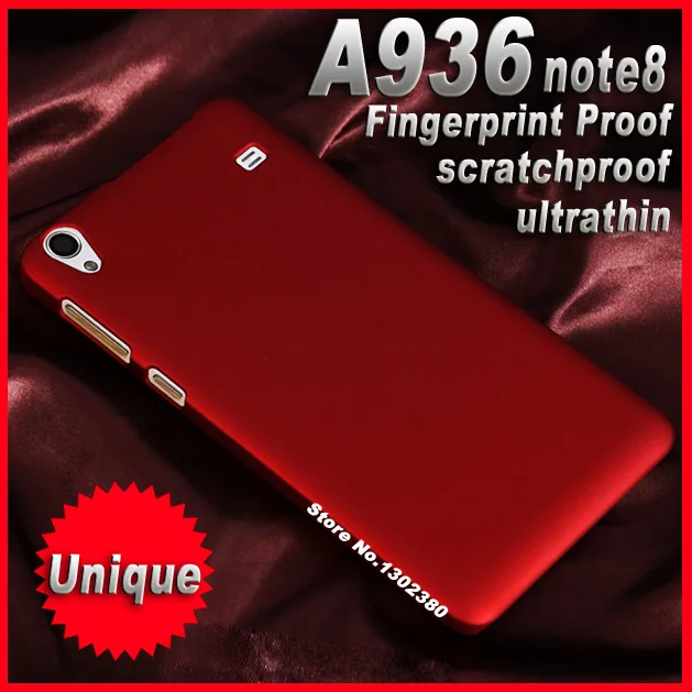 Чехол для Lenovo a936 пластиковый Оригинальный чехол a 936 модный брендовый