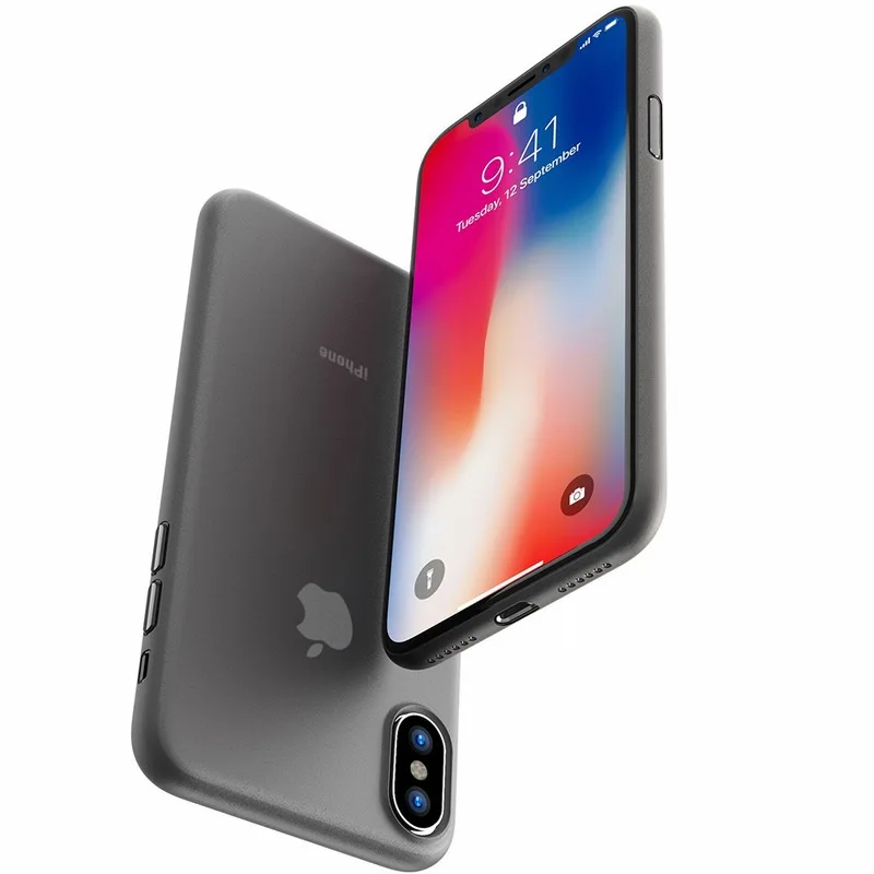 Для iPhone X XS Max XR чехол PP ультра тонкий защитный жесткий для 11 Pro 8 Plus 7 6 6S 5 5S SE 2020