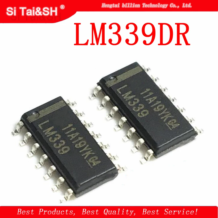 20 шт. LM339DR SOP14 LM339 SOP LM339DT SMD LM339DR2G SOP-14 339DR Новый и оригинальный IC | Электронные