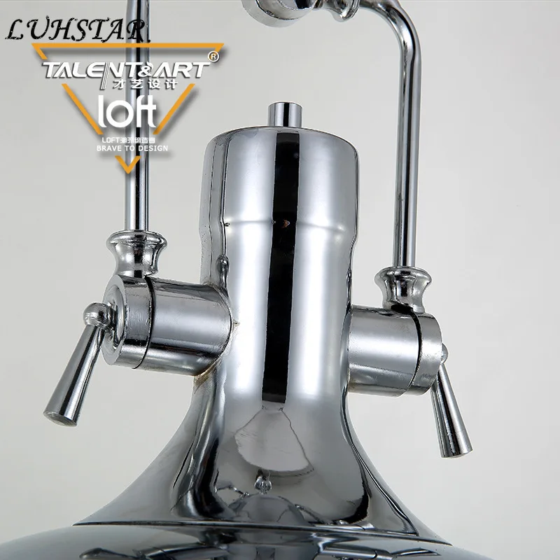 Goede Moderne Eenvoudige Ijzeren Hanglampen Bar Restaurant Project Retro Industrie Wind Luminaria Creatieve Persoonlijkheid Edison Lamp Hanglamp