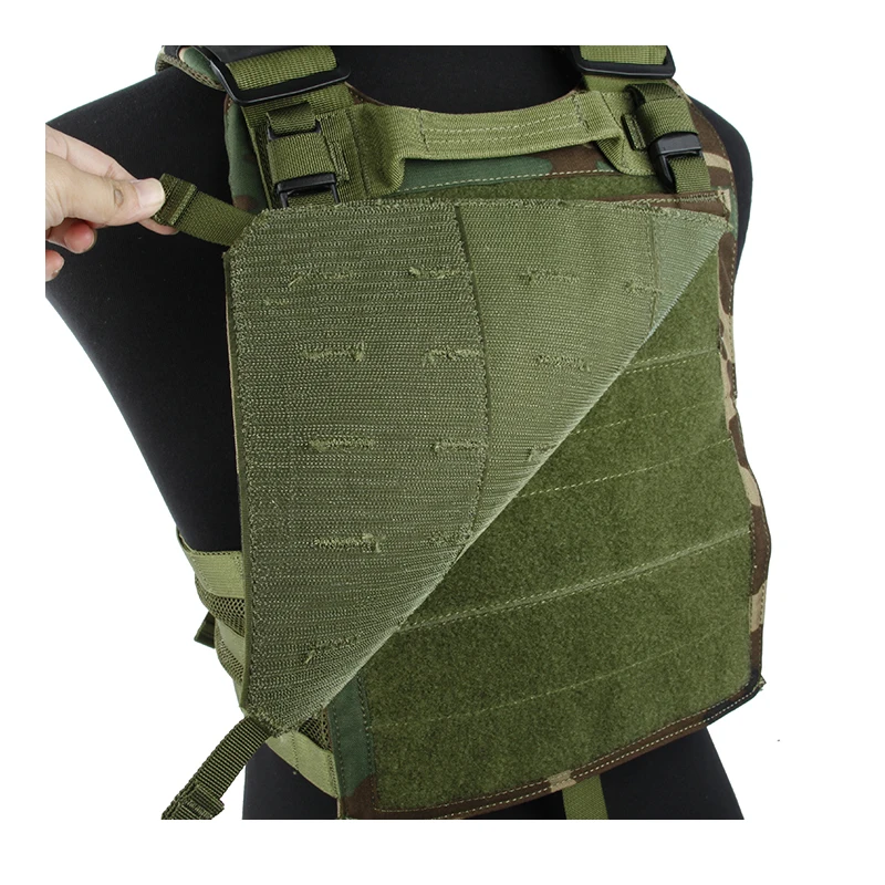 2017 Woodland 500D CORDURA тактическая жилетка без платы из ЭВА | Тематическая одежда и