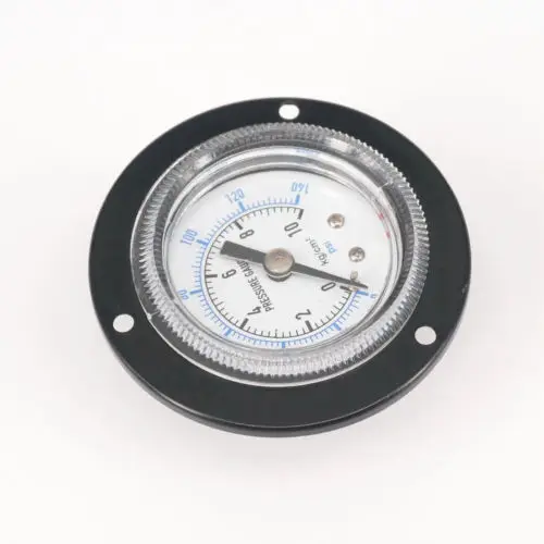 Диапазон измерения 0-140 PSI манометр воздушного компрессора осевое крепление с