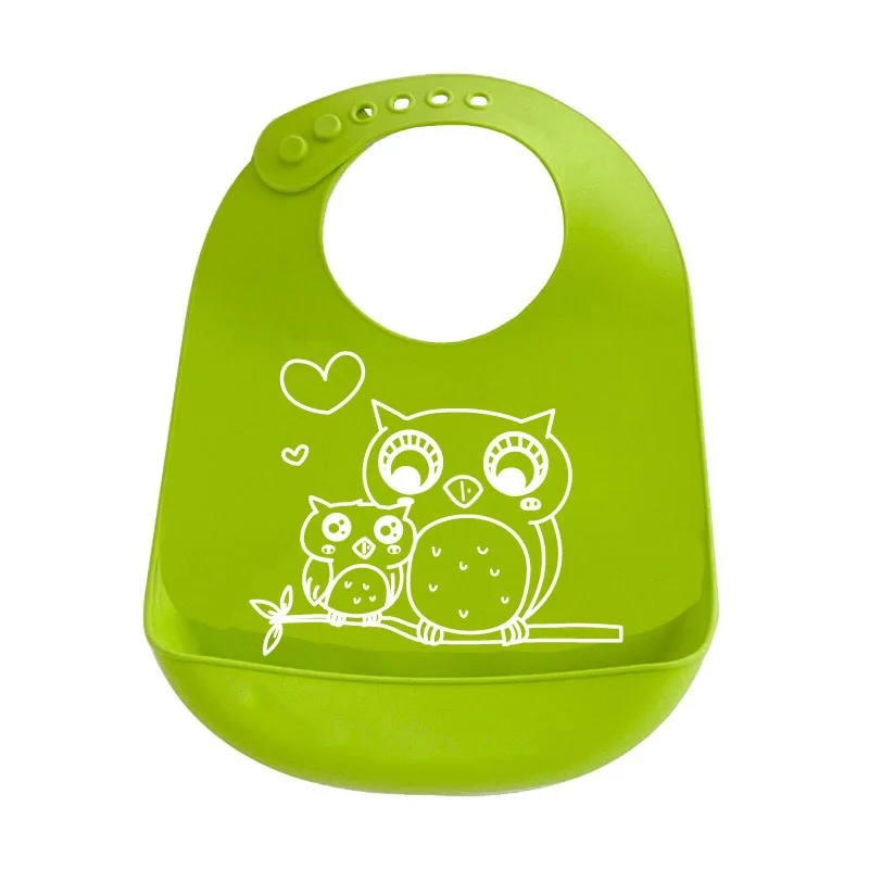 Cute Silicone Baby Eat Waterproof Three-Dimensional Rice Bag Bib Large Child Mouth Water Pocket | Детская одежда и обувь