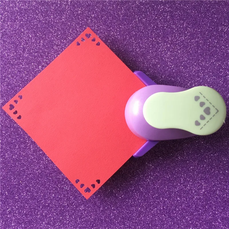 Угловой Дырокол в форме сердец сделай сам сердца резак для бумаги тиснение