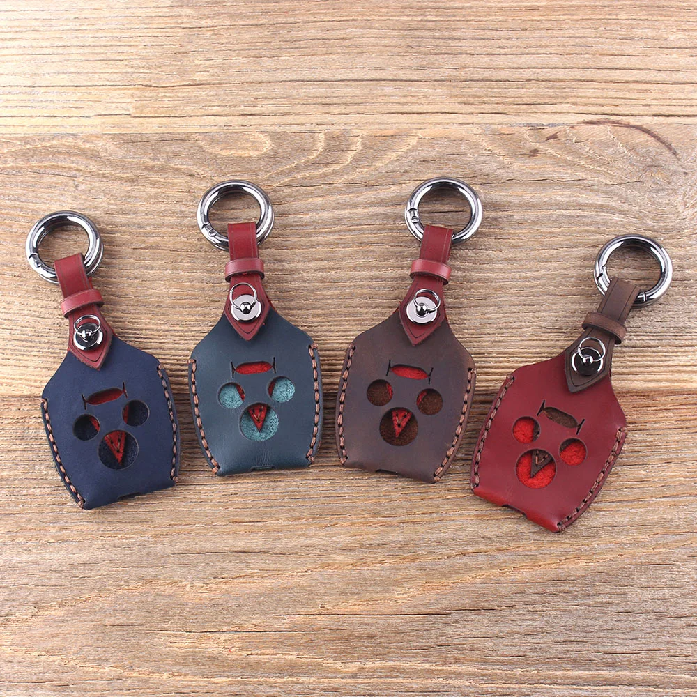 Защитный чехол DANDKEY из натуральной кожи для автомобильного брелка ключей HONDA Odyssey