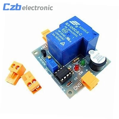 12V Accumulator Sound Light Alarm Prevent Over Discharge Controller Low Voltage -R179 Drop Shipping | Электроника
