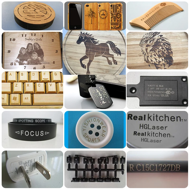 Co2 лазерная маркировочная машина 30 Вт Заводская кожаная СО2 гравировальная