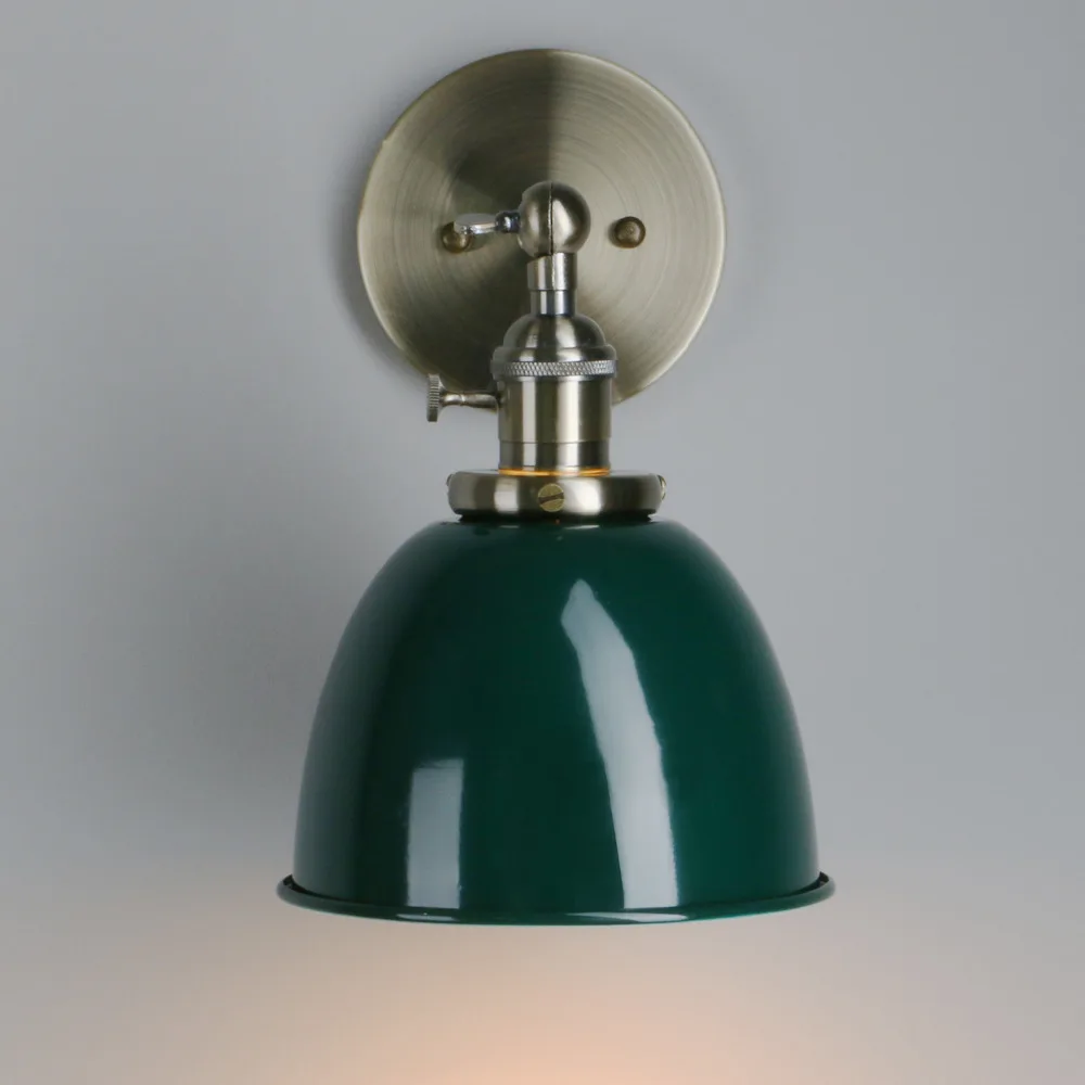 Permo винтажный wandlamp 6,5 ''настенные лампы, черное современное настенное бра, промышленный лестничный настенный светильник, новогодний, Рождественский Декор