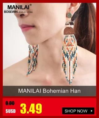 MANILAI, Очаровательная Красная Коралловая Серьга, ювелирное изделие, Модная медная проволока, круглые Висячие серьги для женщин, аксессуары