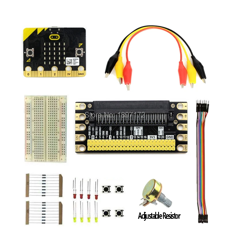 BBC micro:bit GPIO Плата расширения (C) начальный Комплект тестирования