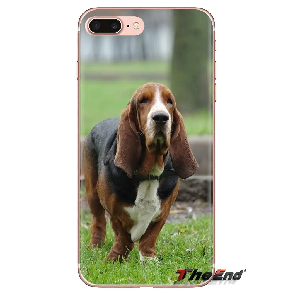 Для Oneplus 3T 5T 6T Nokia 2 3 5 6 8 9 230 3310 1 7 Plus 2017 2018 I Love My Basset Hound dog puppies TPU Чехлы |