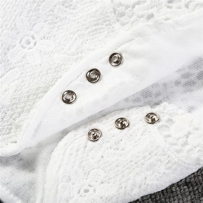 Комбинезоны для новорожденных платья девочек мягкое кружевное цельнокроеное