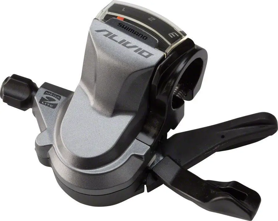 Left Катушки Shimano ALIVIO велосипеда SL-M4000 3x9S 27-Скорость велосипед рычаг переключения передач триггер с вращением влево/вправо/пара - Цвет: Left