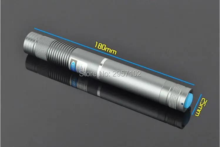 

HOT! High power Blue laser pointer 100W 100000m 450nm Flashlight Light Burning match/dry wood/black/burn cigarettes Hunting