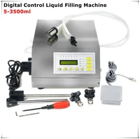 small electric honey filling machine digital control pump drink water juice liquid bottle filler filling machine 5 3500ml
