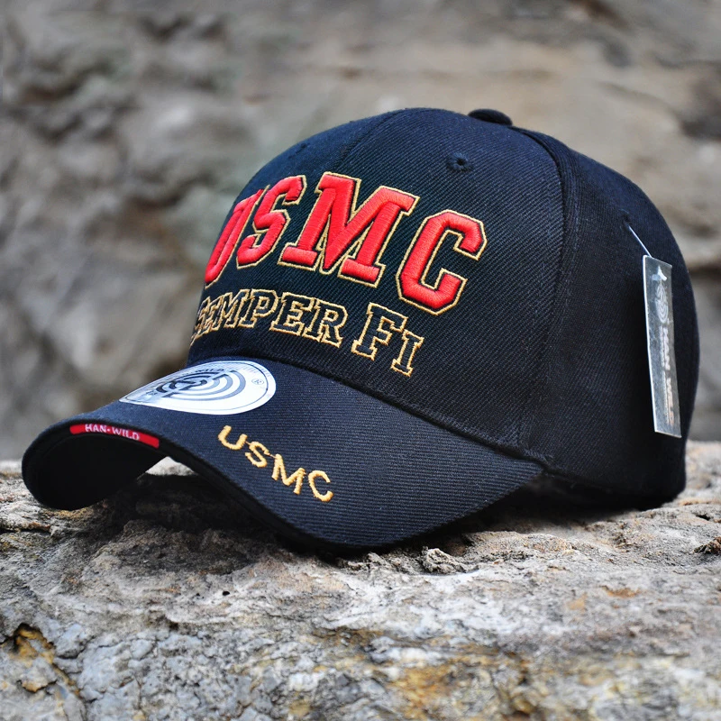 MNKNCL 2019 Новый военный фанат наружная тактическая бейсболка с надписью USMC Боевая