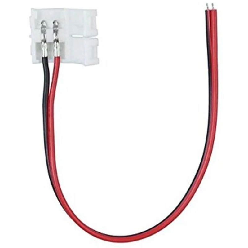 Оптовая продажа 200 шт./лот PCB кабель 2 Pin 4Pin светодиодные ленты разъемы 3528/5050 8 мм/10