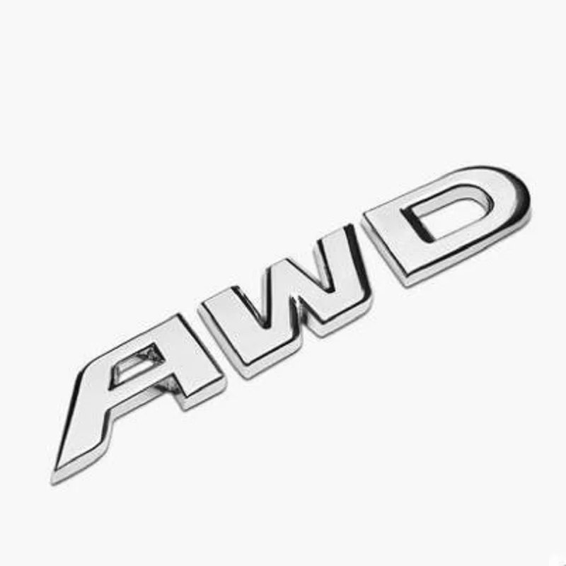 Хромированный автомобильный AWD логотип наклейка Задняя эмблема значок Подходит