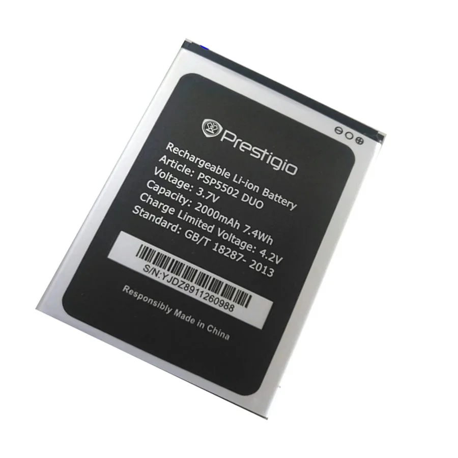 WISECOCO аккумулятор 2000 мАч для Prestigio Muze A5 psp 5502 DUO psp 5502 Мобильный телефон батарея+ номер отслеживания