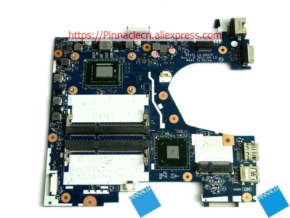 

NBV7Q11005 I3-237 Motherboard for Acer TravelMate B113 Aspire V5-131 V5-171 Q1VZC LA-8941P