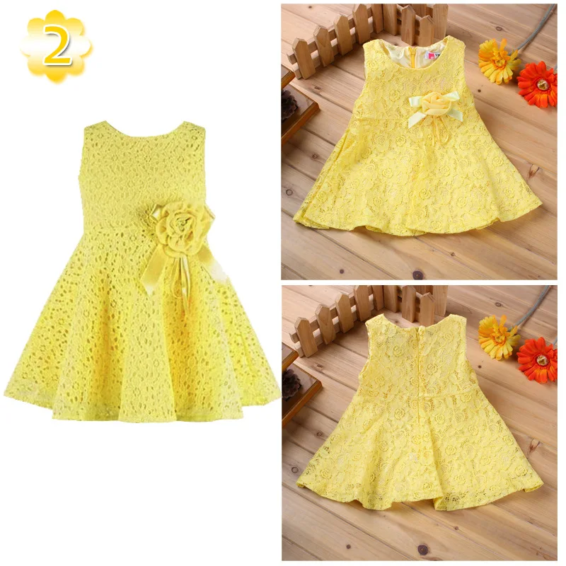 2017 г. Весенне летние платья для малышей платье принцессы девочек кружевное без