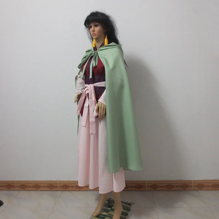 Костюм для косплея Yona рассвета Акацуки no + накидка подарочные серьги полный