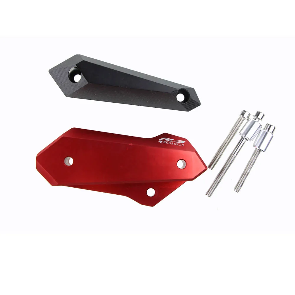 KODASKIN Motorcycle CNC Aluminum Right Engine Cover Frame Sliders Crash Protector Pad for Yamaha YZF R3 R25 | Автомобили и