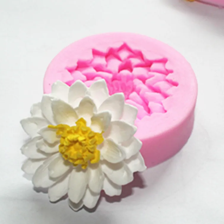 Новые цветочные силиконовые полимерные глиняные формы DIY полимерная форма для