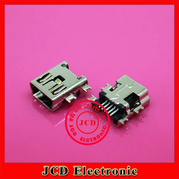 YuXi 50 шт. мини USB разъем тип B 5pin SMT Раковина 1 7 гнездо 2 0|jack jack|jack femalejack female |