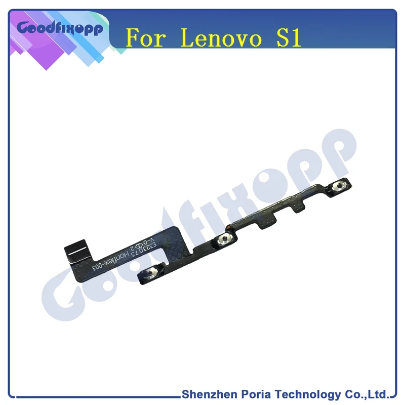 Original For Lenovo S1 Power On Off Volume Button Up Down Key Flex Cable Ribbon Replacement Parts | Мобильные телефоны и