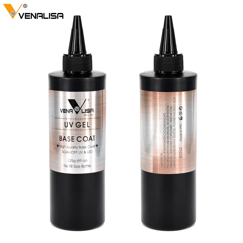 Гель лак для ногтей Venalisa закаленное верхнее покрытие без кислот 225 г|gel magic|kit brakegel