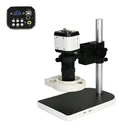 Доставка из России 130X объектив зум цифровой микроскоп камера VGA USB CVBS TV промышленный ремонт телефона Микроскоп инструменты для пайки