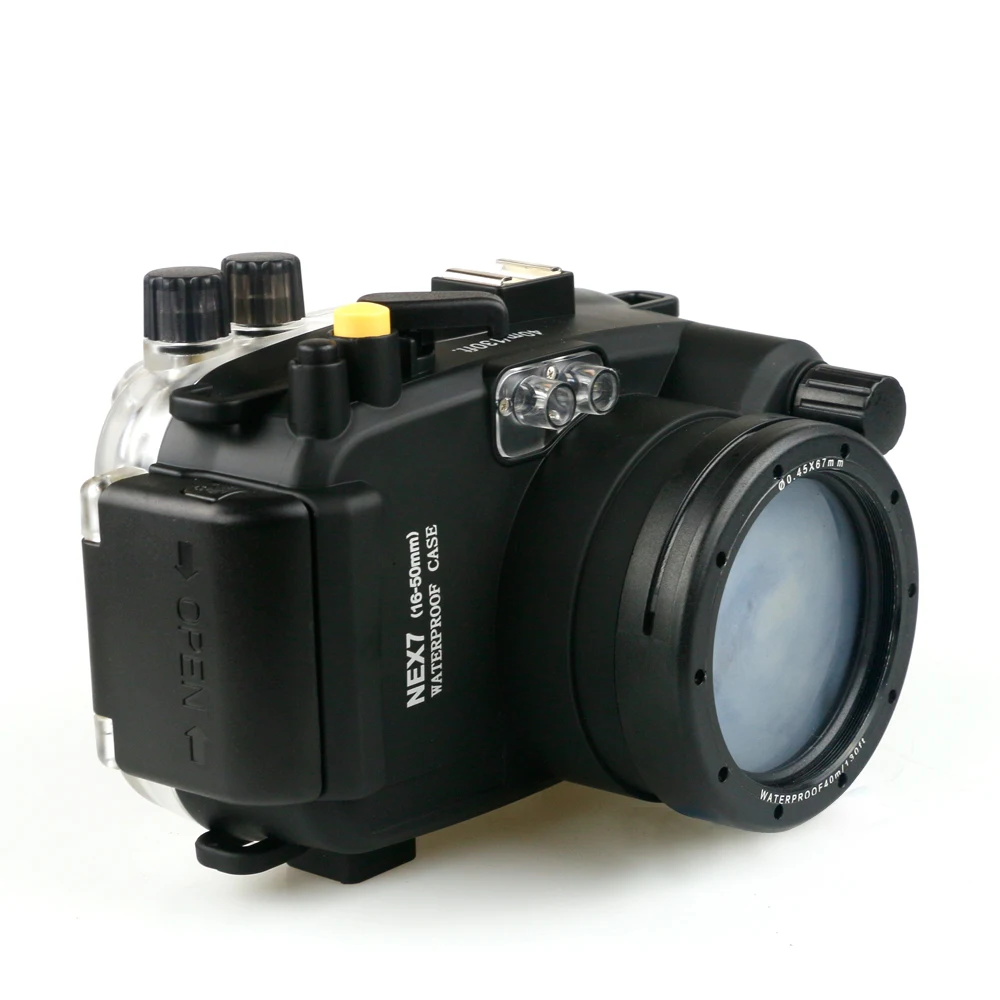 Водонепроницаемый чехол для камеры Sony NEX 7 16 50 мм водонепроницаемый подводной