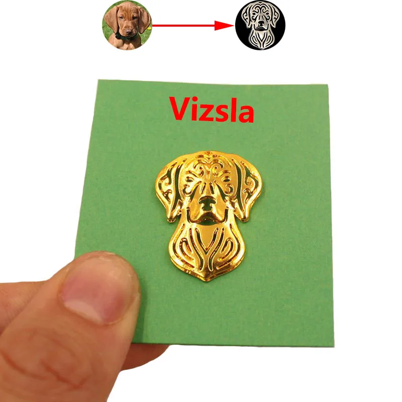Mdogm милая собака Vizsla животное броши и шпильки костюм из металла с малым отец