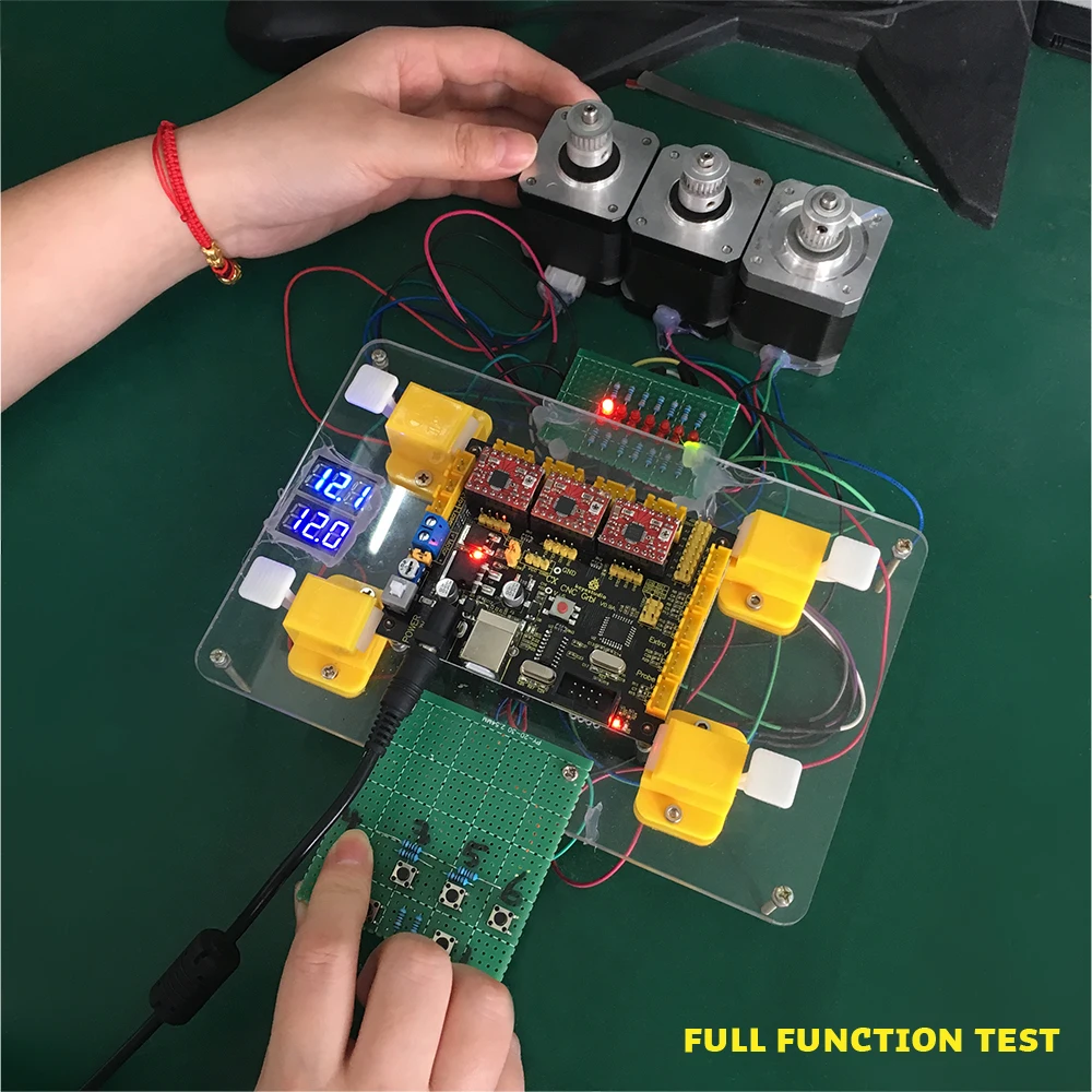 Keyestudio CNC GRBL V0.9 доска для ЧПУ/лазерная гравировка/пишущий робот