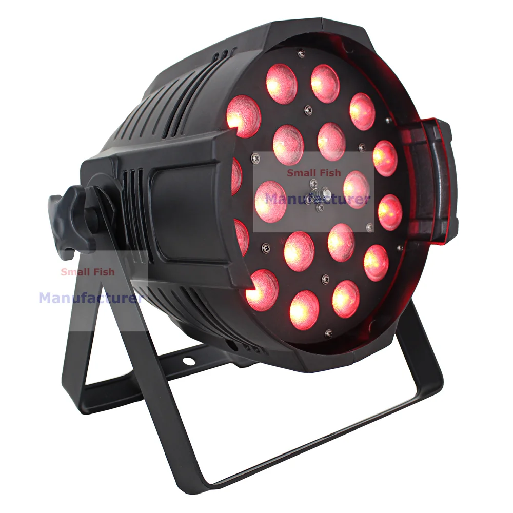 4IN1 Carton Package 18X10W LED Aluminum Par Lights 10-60 Degree Zoom Angle RGBW Cans With 5/6/7/8/13 DMX Channel | Освещение