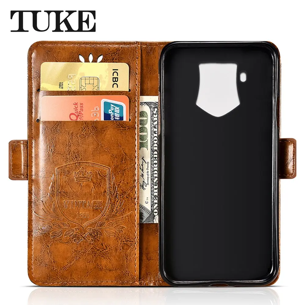 Чехол TUKE Oukitel C12 Pro для K10000 Plus C8 K10 Mix 2 U18 кожаный чехол | Мобильные телефоны и