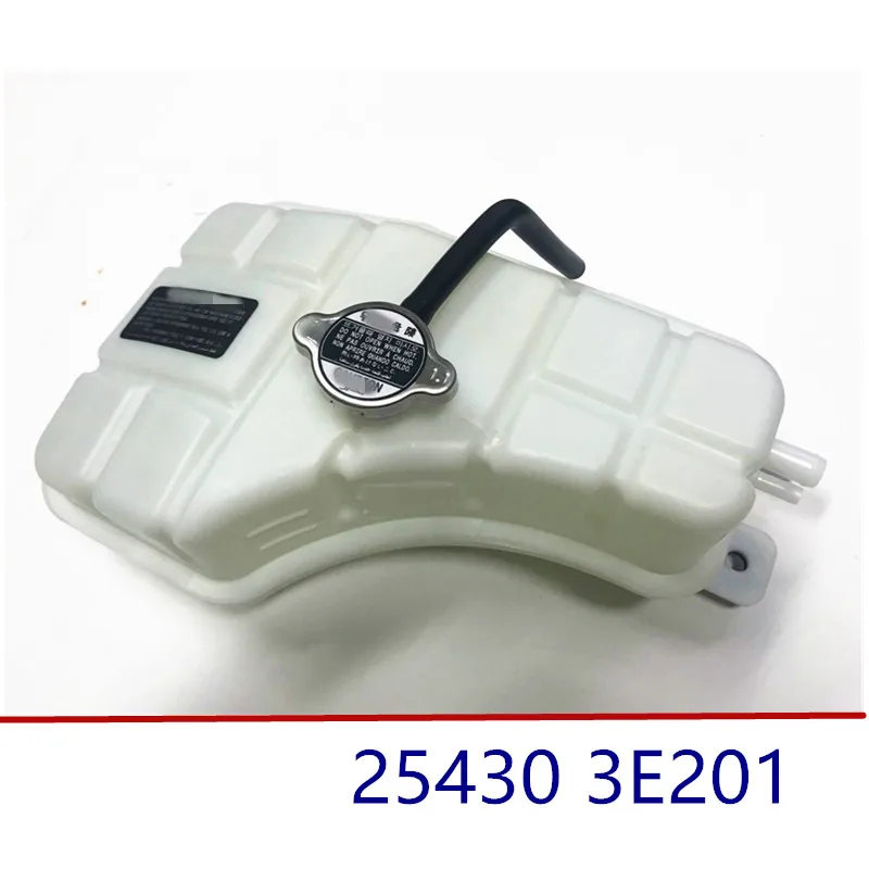 Tanque de depósito de refrigerante de motor genuino con tapa para Kia Sorento 2003-2006 254303E201 25430 2E201