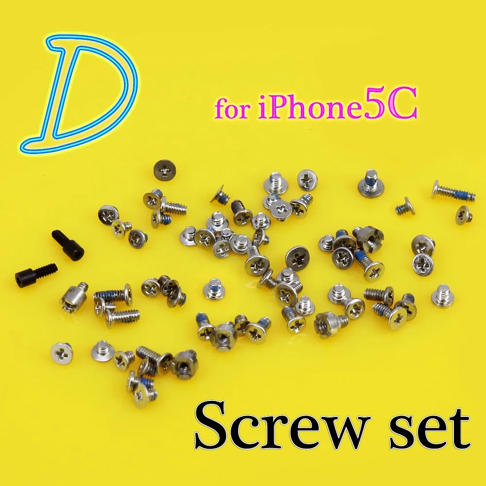 Абсолютно новый для iPhone 4 4S 5S 5C 6 плюс 6S нижней части корпуса в комплекте Винты